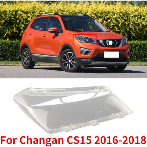 CAPQX For Changan CS15 Front Headlamp Headlight Lampcover Lampshade Waterproof Bright Lamp Shade Shell Cover Cap