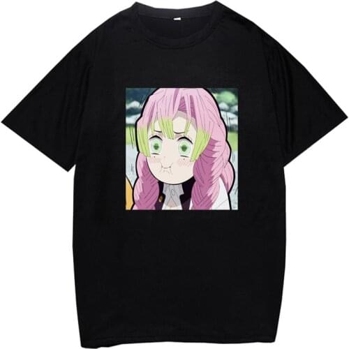 Summer Cartoon Demon Slayer Anime Graphics Girls and Boys Kawaii T-Shirt Casual Sport Women Daily Tops Plus Sizes