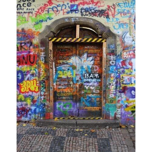 LIFE MAGIC BOX Photo Backdrops Graffiti Wall Kids Photo Background S-2228