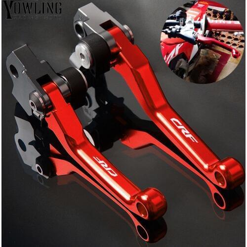 Motorbike CNC Dirttbike Pivot Brake Clutch Levers FOR HONDA CRF150F CRF230F 2003 - 2017 Motorcycle brake clutch handle lever