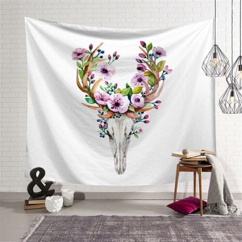 Mandala Wall Hanging Tapestry Unicorn Dreamcatcher Girl Room Bedside Hanging Cloth Art Carpet Decorative Tapestry For Home