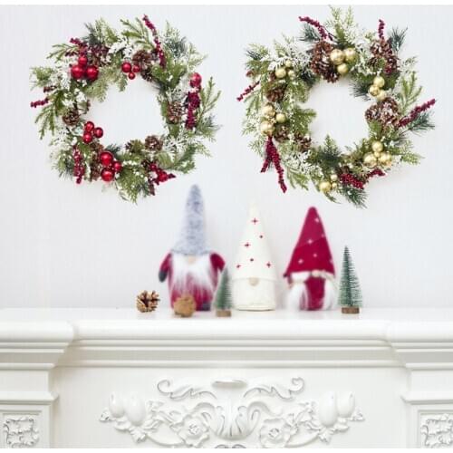 New Christmas Christmas Ordinary Decoration Small Wreath Christmas Small Wreath Decoration