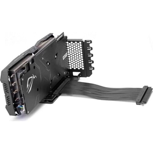 PHANTEKS Graphics Card Holder Vertical Stand Desktop Case Video Card Extension Mounting Bracket PCI-E GPU Extension Wire For PC