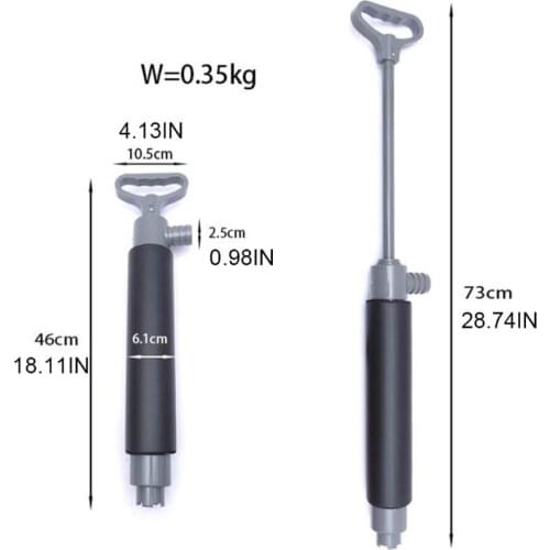 Portable Kayak Hand Pump Floating Hand Bilge Pump Professional Canoe Accessories for Kayak Rescue Outdoor Survival Dropship