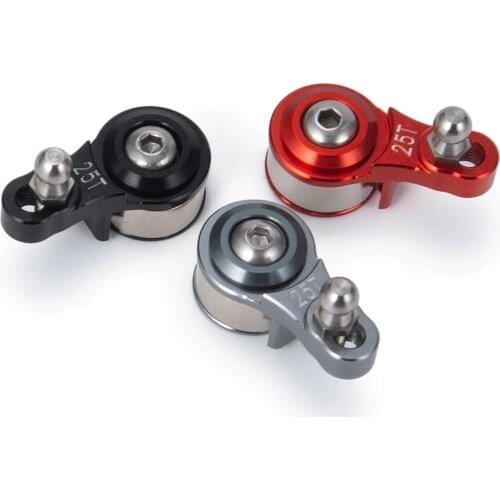 1:10 Aluminium Alloy Servo Saver Arm 25T For Tamiya tt01 tt01e tt02 RC CAR parts accessories