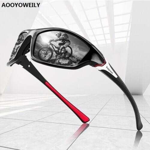 2021 New Luxury Men Polarized Sport Sun Glasses Driving Fishing UV400 sunglasses Male Vintage Drivers Shades Women Mens Goggle