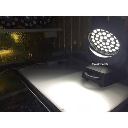 4pcs/lot dmx led moving head 36x15W RGBWA 5 in 1 LED Zoom Moving Head Wash Light stage led zoom mover head flightcase