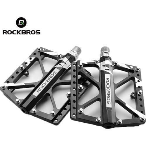 ROCKBROS 3 Bearings BMX Bicycle Pedal Ultralight Durable Bike Pedal Cycling Riding MTB Mountain Bicycle BMX Parts For Brompton