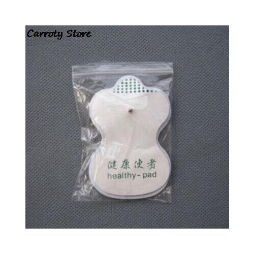 2pcs White Comfortable Electrode Pads Relieve The Pain Relieve Pressure Tens Acupuncture Digital Therapy Machine Massager Tools