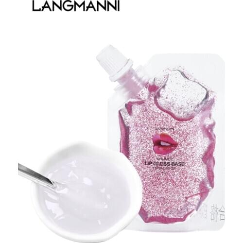 20ml Handmade Lip Glaze Base Material Clear Lip Blam DIY Mirror Matte Lip Gloss Moisturizing Lip Oil Lips Care Cosmetic TSLM1