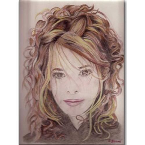 New 5D DIY Diamond Painting Full Square/Round Drill "singer mylene farmer " Embroidery Cross Stitch gift Home Decor Gift