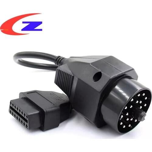 Car Diagnostic Auto Tool OBD2 Extension Cable OBD to OBD2 16Pin OBD Connector Adapter For BMW 20 Pin For ICOM Inpa OBD 2 Cable