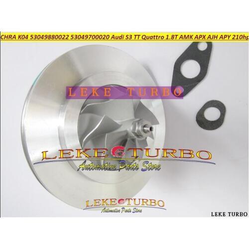 Free Ship Turbo Cartridge Core CHRA K04 20 53049880020 53049700020 06A145704M For Audi S3 TT Quattro APX APY AJH AMK 1.8L 1.8T