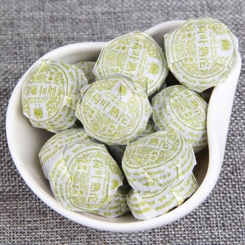 Yunnan Pu'er Tea Lotus Leaf Cooked Compressed Mini Puer Tea Pu'er Tea Pot 250g Lotus Leaf Pu'er Tea health care and sliming tea