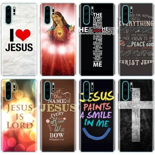 Bible Philippians Jesus Christ Phone Case For Huawei P40 P30 P20 P10 Mate 20 30 10 P Smart Z + Plus Lite Pro Fashion Cover Coque