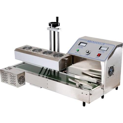 Electromagnetic Induction Sealing Machine Automatic Continuous Table Sealing Machine Aluminum Foil Bottle Sealer LX6000A