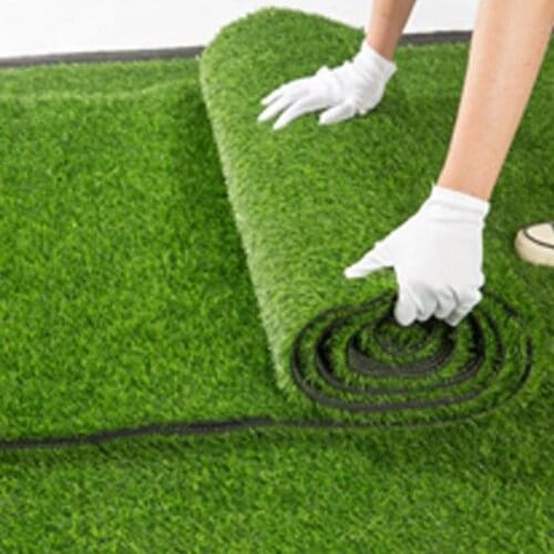 Artificial Turf Lawn Fake Grass Greenery Landscape Garden Lawn Indoor Outdoor Golf Green Pet Dog Area Moisture-proof Washable