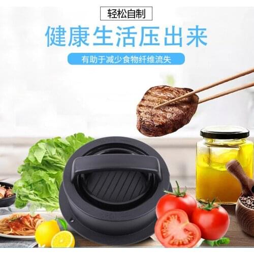 Small kitchen tools hamburger meat presser combination of meat presser and hamburger meat presser