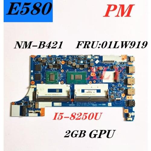 DY512 NM-B191 motherboard For Lenovo Legion Y520-15IKBN Laptop Motherboard i5-7300HQ GTX1050 RAM4G FRU:5B20N00219 graphics card
