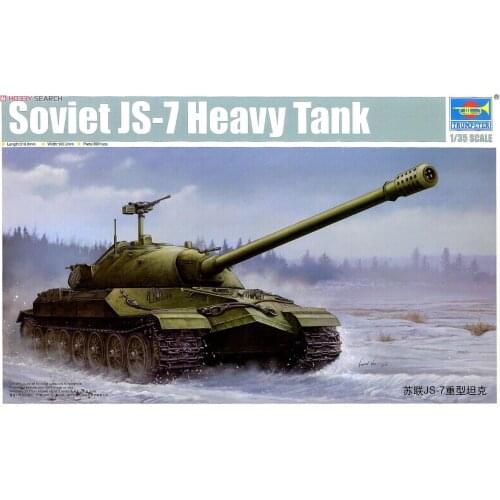 Trumpeter model 05586 1/35 Soviet JS-7 Heavy Tank Object 206 plastic model kit