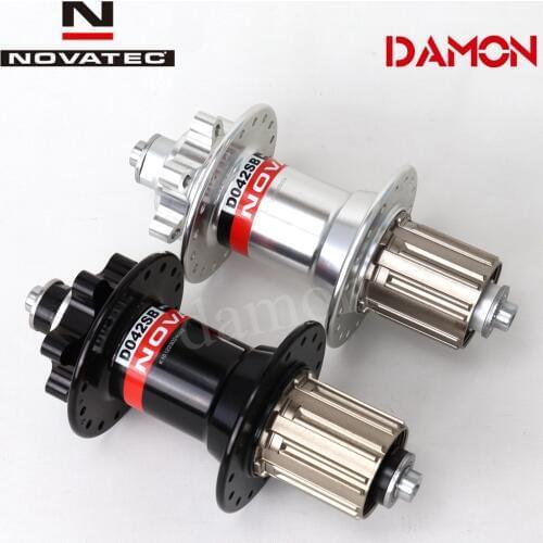 Novatec D041SB D042SB Mountain Bicycle Disc Brake 11S Hubs With Quick Release QR 24 28 32 36 Holes Front Rear Mtb Bike Hubs