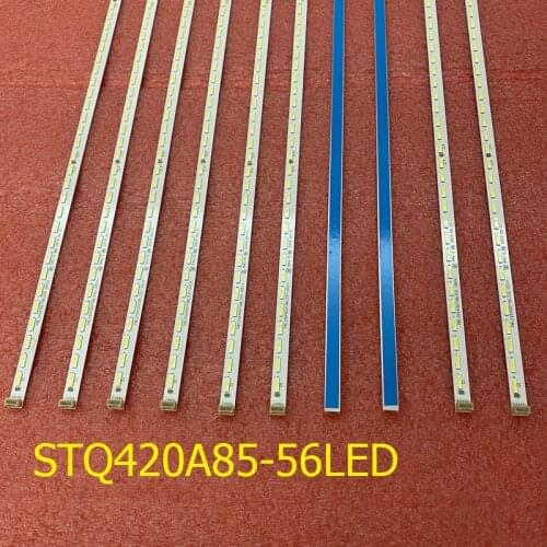 New 10 Piece/lot LED backlight bar For Thompson T42E03HU-01B T42E04DHU-01B lvf420audx E8 V2 LVF420AUDD E16 V5 STQ420A85-56LED