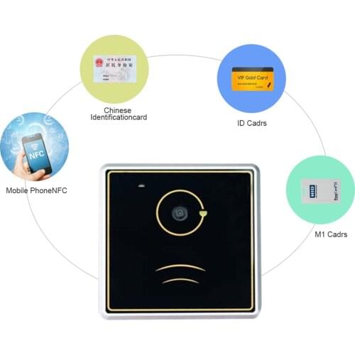 RS232 RS485 Weigand 26/34 QR IC Card Reader for Kiosk Access Control