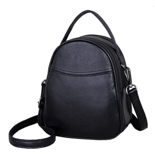 Genuine Leather Crossbody Bags for Women Small Shoulder Messenger Bag Ladies Fashion Purses and Handbags Female Tote Bags