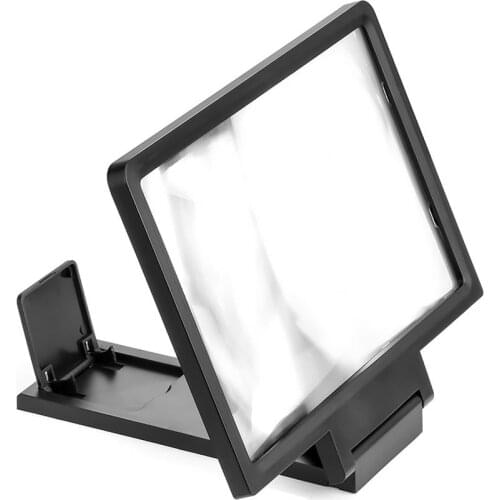 1pcs Universal 3D DISPLAY AMPLIFIER ABS for mobile phone magnifying glass HD video support