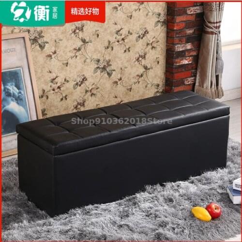 Backless Storage Bench Strip Clothing Store Womens Clothing Store Bench Family Bedroom Rest Area Straight Row Rectangular Sofa