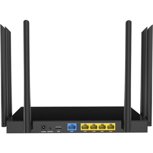 1750Mbps high power AC WIFI Router COMFAST 2.4G+5.8G Enginering Management router 1 Wan 4 Lan 802.11ac access point wi fi router