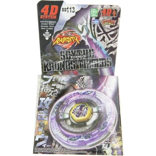 B-X TOUPIE BURST BEYBLADE Metal Fusion Scythe Kronos T125EDS Metal BB-113 Bayblades DropShipping