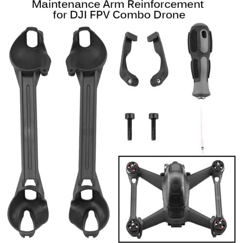 Maintenance Arm Reinforcement Arm Bracers Protector Disassemble for DJI FPV Combo Drone Replacement Accessories