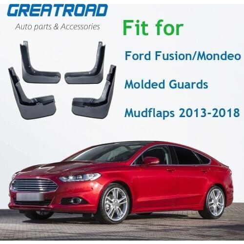 Car Front Rear Mud Flap Fender Splash Guards Mudflaps Accessories For Ford Fusion/Mondeo Molded 2013-2018
