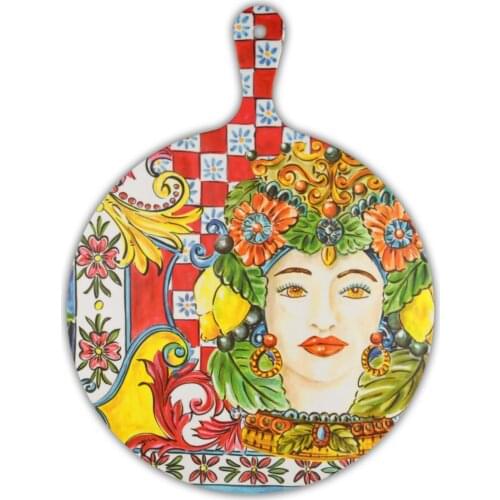 Orange Baroque Large Cutting Board 31,5*41,8 cm