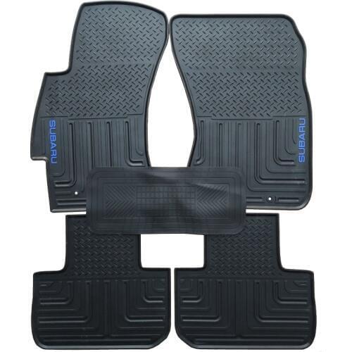 Custom No Odor Carpets Waterproof Rubber Car Floor Mats for 2013-2018 Year Subaru Forester
