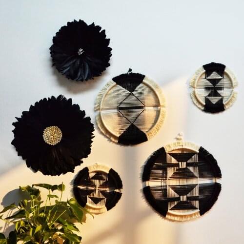 Macrame Bohemian Handmade Creative Cotton Christmas Wall Hanging Tapestry Home Decoration