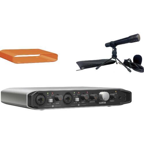 TASCAM TRACKPACK iXR USB sound card set audio MIDI Interface with TM-60 Mic for iOS/Mac/Win music complete recording system