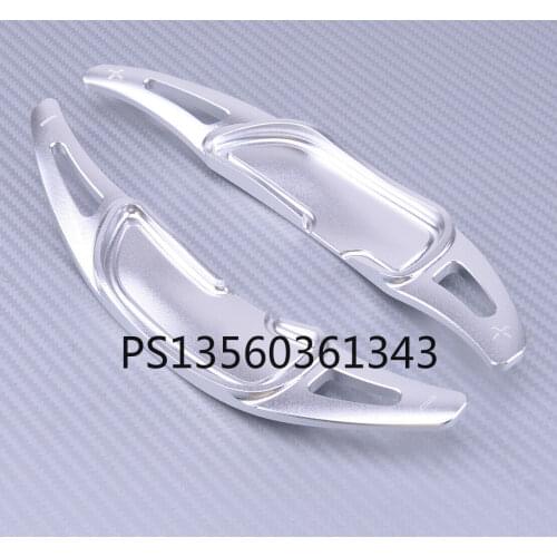 Car Steering Wheel Shift Paddle Shifter Trim Cover fit for Benz C63 CLS63 E63 AMG