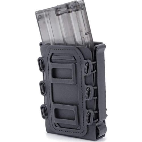 Hunting Rifle 5.56 7.62mm Magazine Pouch Airsoft For Hk416 AR15 AK74 Quick Release Pouch Mag Holster Molle System Accessories