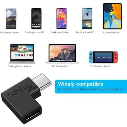 Portable USB C Female-to-Female Adapter 10GBbps Rate Type C To C Adapter Converter Connector For Phones Tablets Laptops Hot
