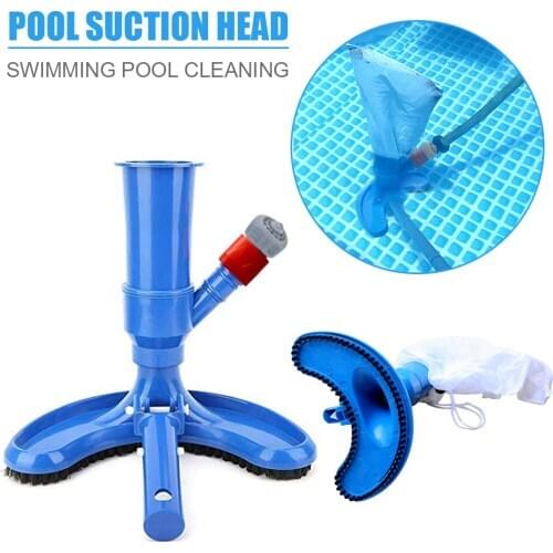 Pool Pond SPA Cleaner Brush Swimming Pool Jet Vacuum Suction Head Cleaning Tools for Family Outdoor Swimming Accessory