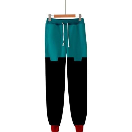 My Hero Academia Sweat Pants Cosplay 3D Joggers Pants Trousers Men/Womens Clothing Hip Hop Pantalon Homme Sweatpants