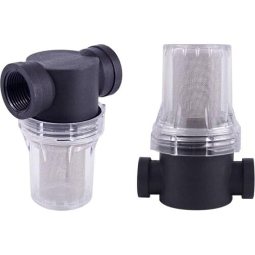 1/2 3/4 1inch High Flow Outdoor Multipurpose Inline Mesh Strainer Water Pump Filter Garden Water Pipe Pump Filter