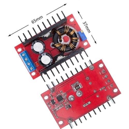 1 Piece 150W Boost Converter DC to DC 10-32V to 12-35V Step Up Voltage Charger Module