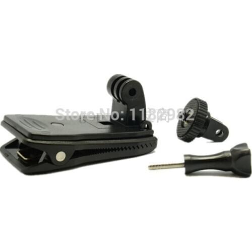 3in1 360 Degree Bag Strap Quick Release Clip Clamp Mount / Screw /Tripod Adapter for Sony Action Cam AS100V AS30V AS15V