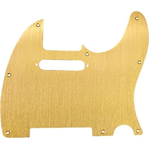 8 Hole Tele Guitar Pickguard Metal Pick Guard for Standard Telecaster Pickguard Replacement