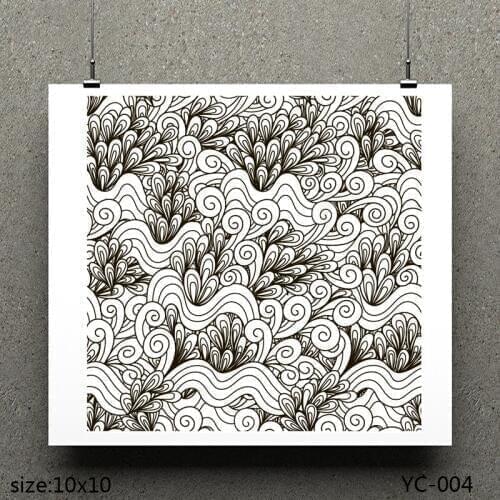 AZSG River Water/Weihe River Clear Stamps For Scrapbooking DIY Clip Art /Card Making Decoration Stamps Crafts