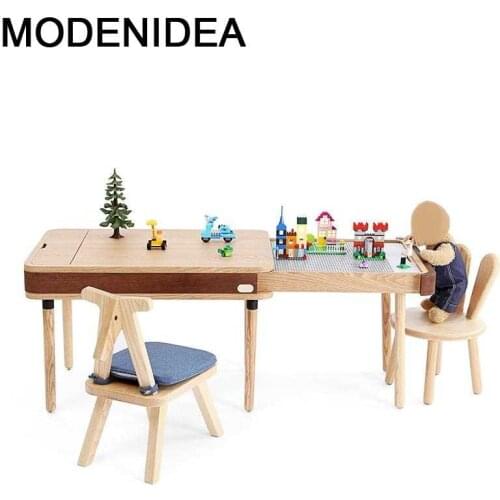 Children Child Toddler Tavolo Per Play Scrivania Bambini Chair and Cocuk Masasi Game Kinder Enfant Study Table for Kids Desk