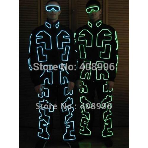 EL luminous sets and glasses for evening performance/carnival/stage performance